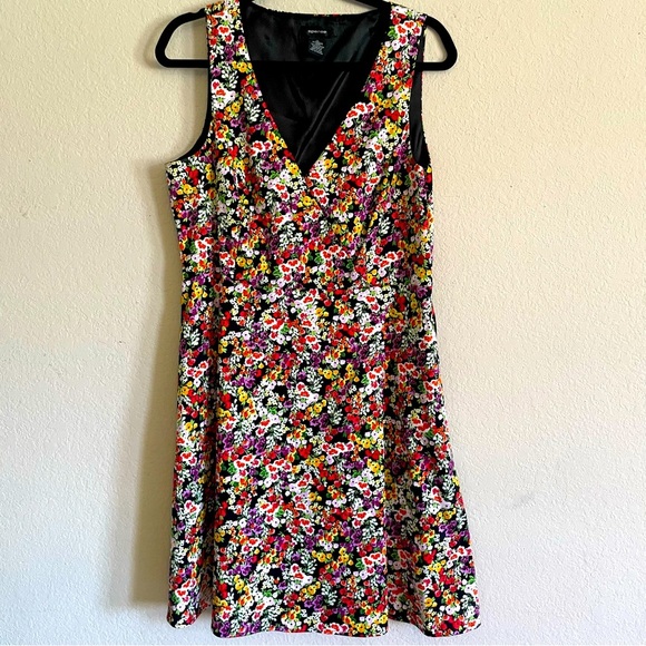 Spense woman’s midi dress 14 sleeveless summer floral fit flare runs smaller - Picture 1 of 10